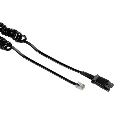 Plantronics U10P Telefoonheadset kabel  Zwart