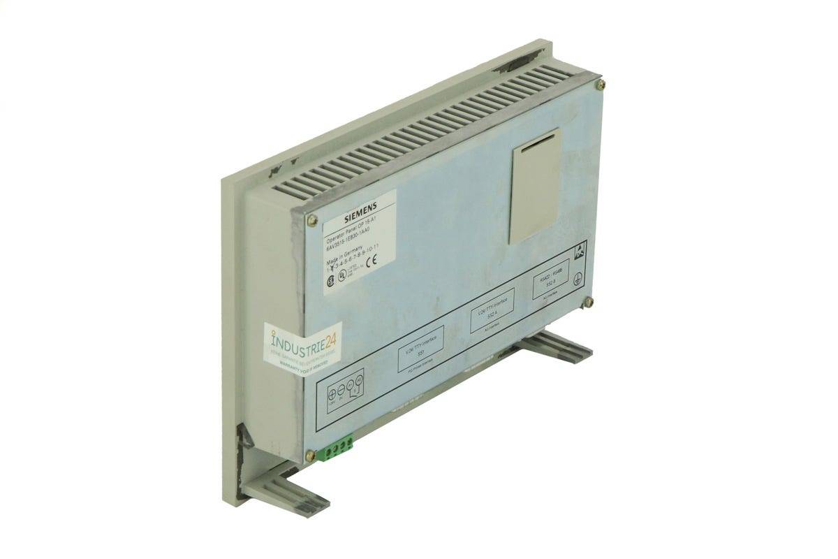Siemens 6AV35151EB301AA0 OP15A1 OPERATOR PANEL 2 LINE DISPL-2