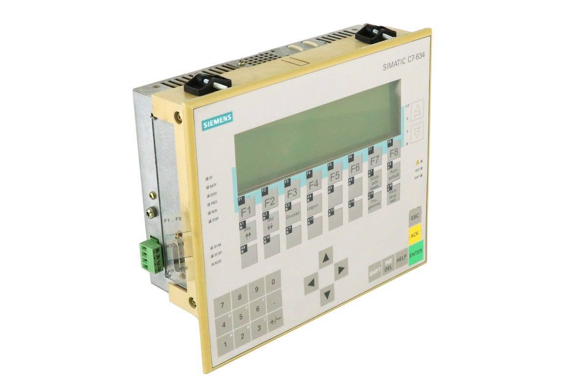 Onderdeel SIMATIC C7-634 DP, compleet apparaat met geïntegreerde componenten: S7-300 CPU-0