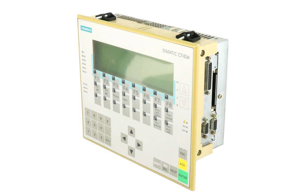 Onderdeel SIMATIC C7-634 DP, compleet apparaat met geïntegreerde componenten: S7-300 CPU-1