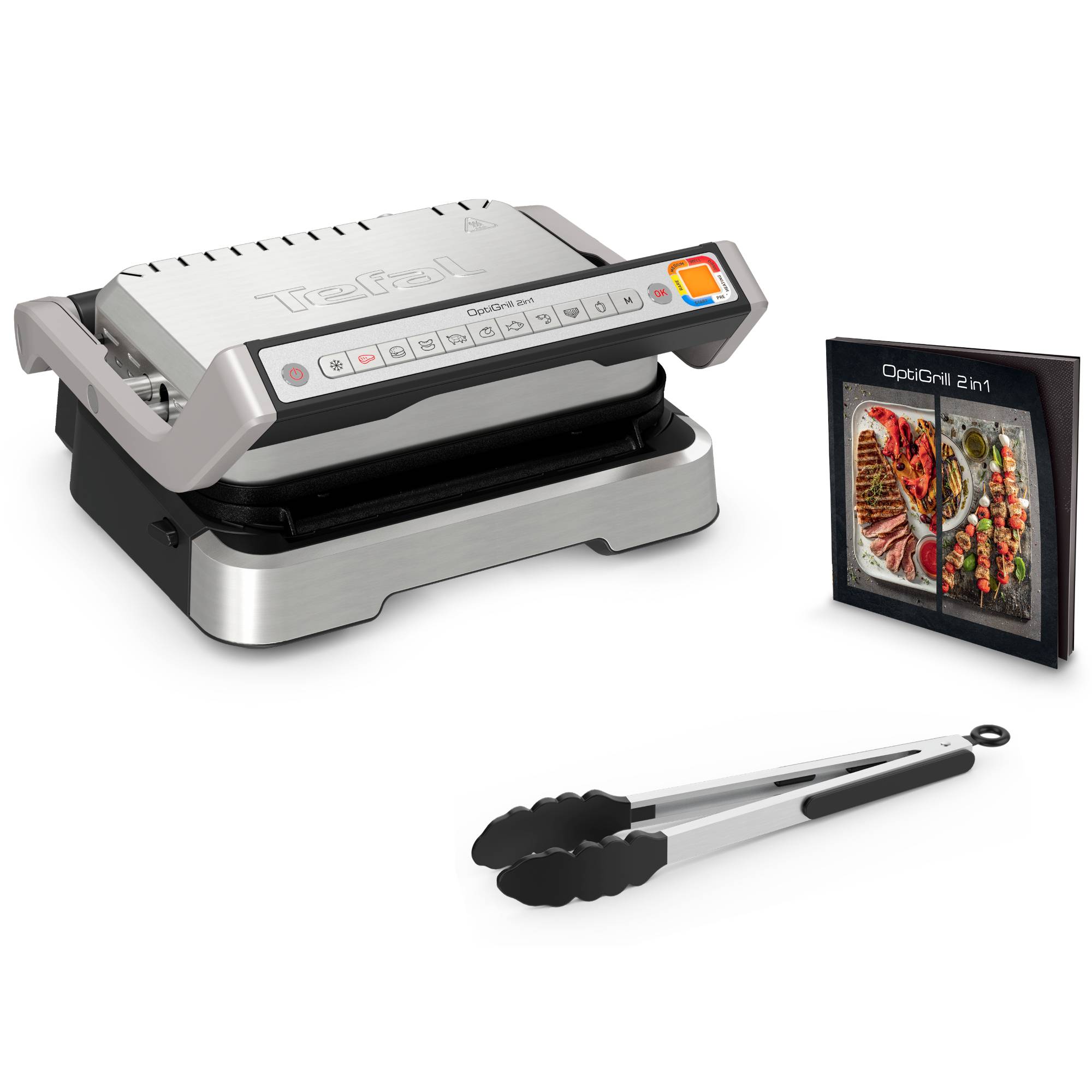 Tefal OptiGrill 2-in-1 GC773D contactgrill-2