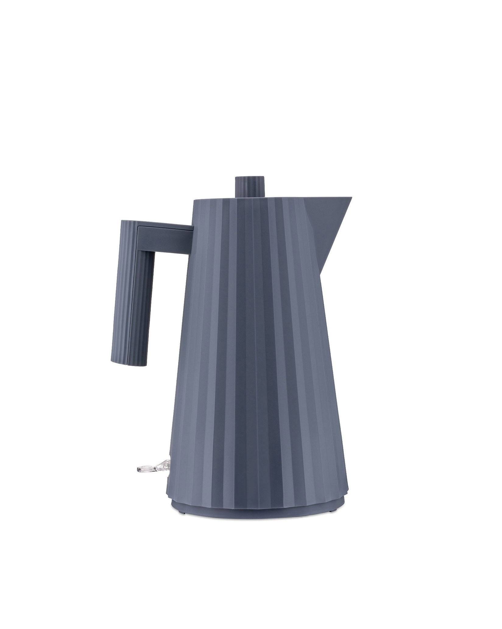Alessi Plisse waterkoker zwart, klein-3