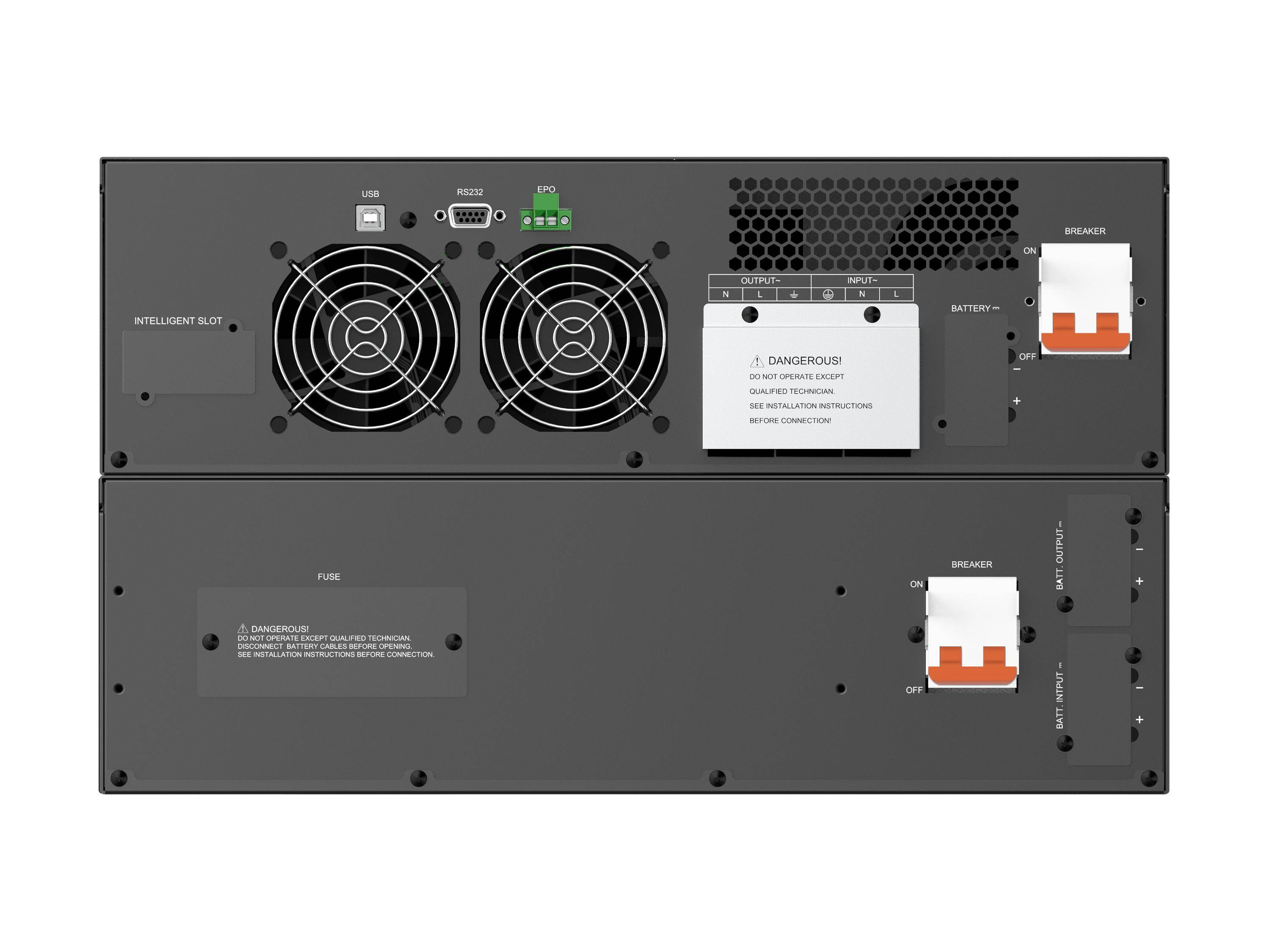 CONCEPTRONIC ZEUS UPS 6000VA 6000W Online UPS, IEC EPO-poort (Palletzending)-2