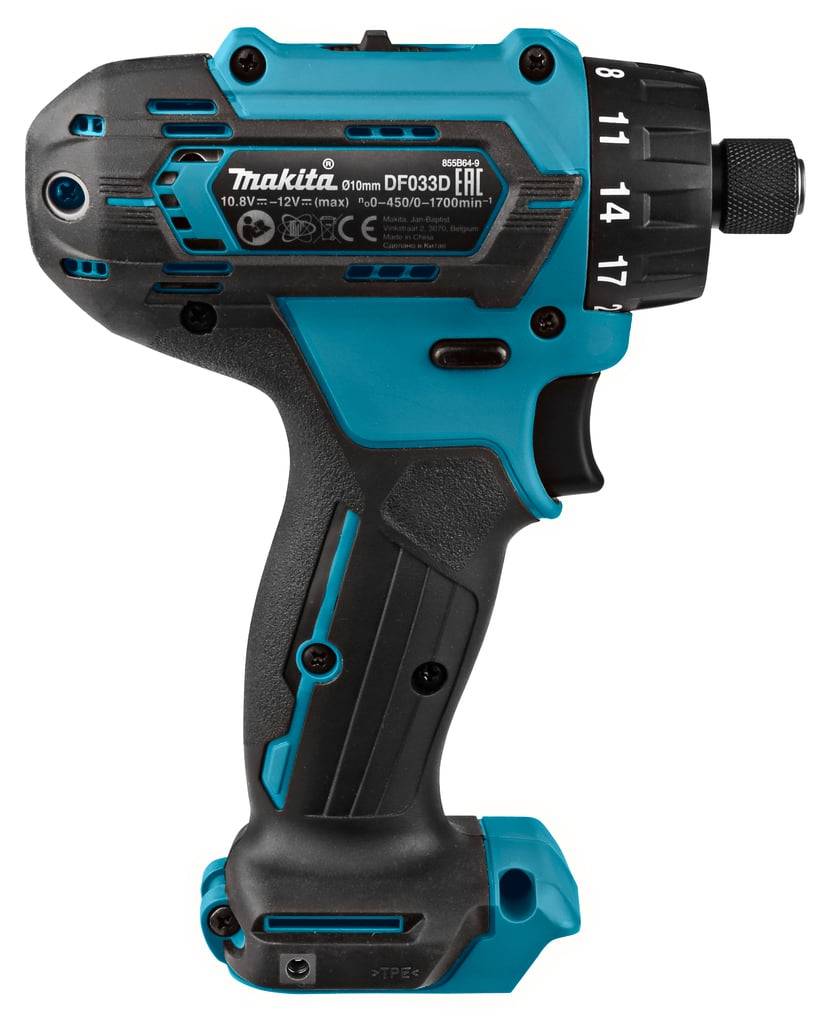 Makita DF033DZJ 12 V Max Boor-/schroefmachine-0