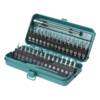 Wolfcraft 1389000 1389000 Bitset 32-delig Plat, Kruiskop Phillips, Kruiskop Pozidriv, Inbus, Binnen-zesrond (TX)