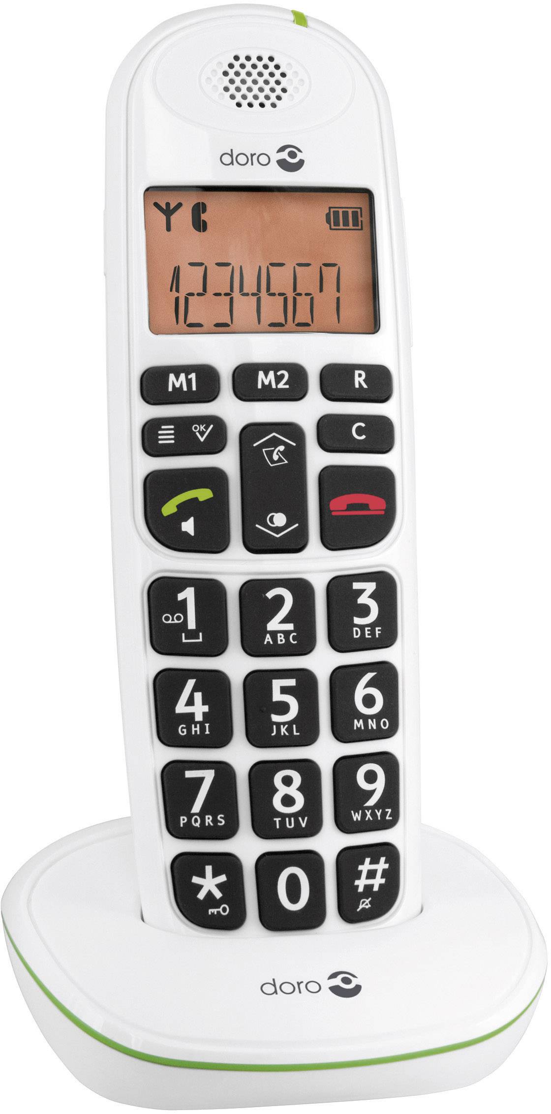 Doro PhoneEasy 100w - Draadloze Telefoon met ID - DECT - Wit-0