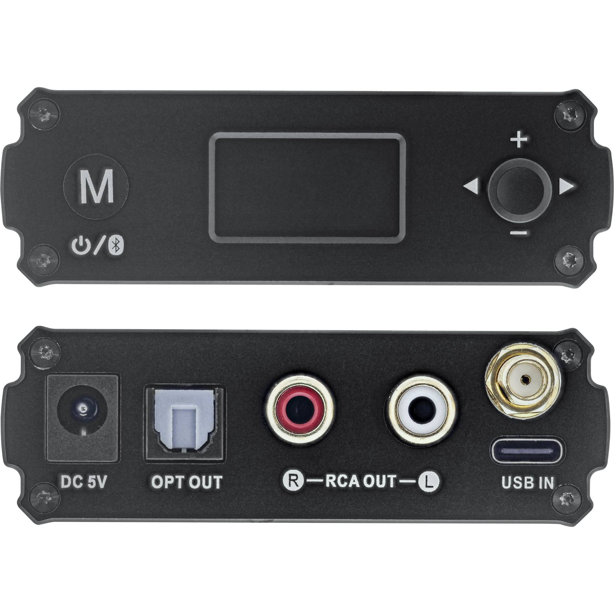 InLine® Bluetooth 5.1 HiFi-ontvanger & USB DAC, met LCD-scherm-3
