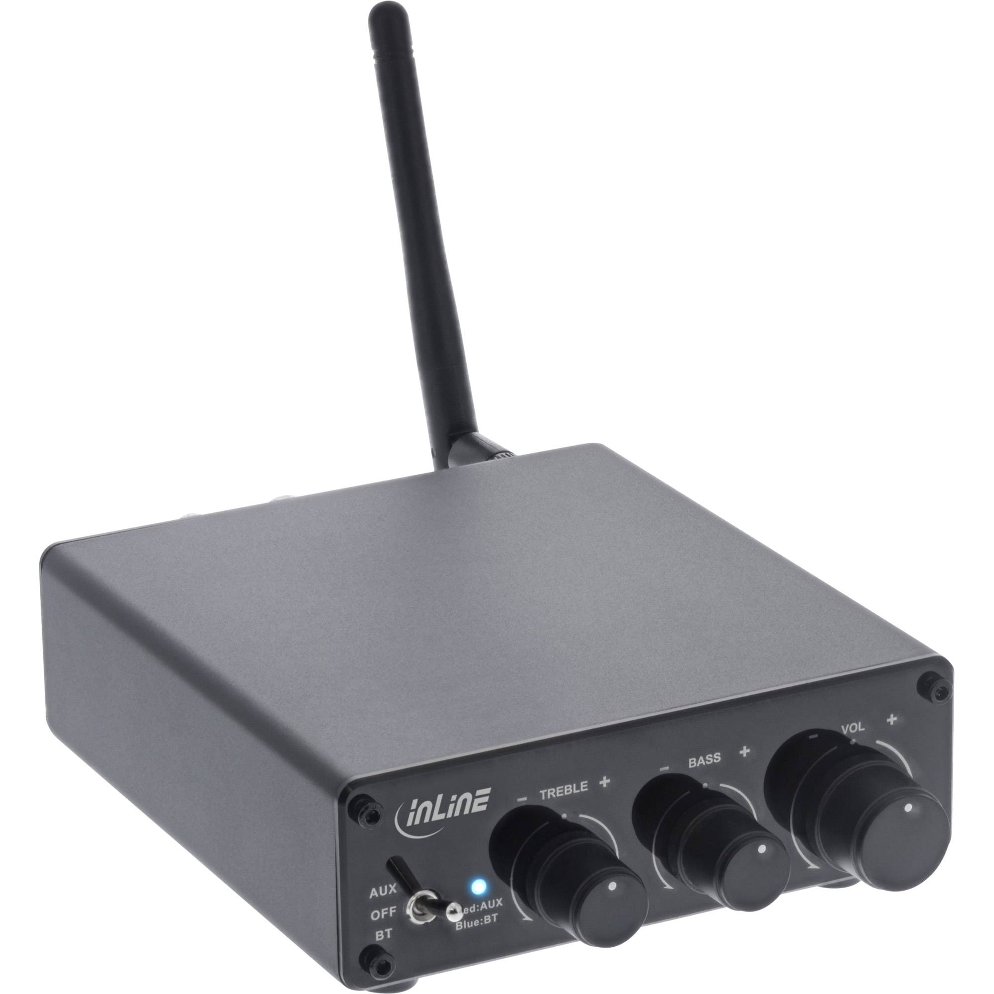InLine® Bluetooth 5.3-audio-ontvanger met 96 watt versterker-0