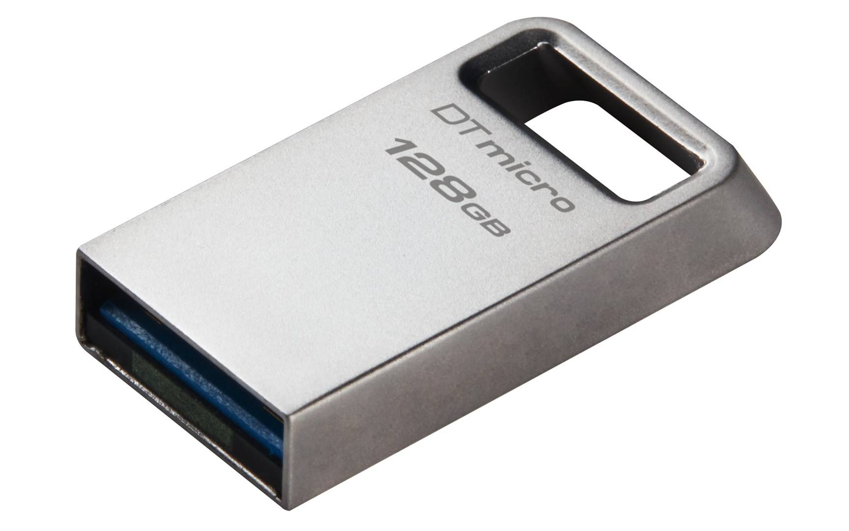 Kingston Technology DataTraveler 128GB Micro 200MB/s Metal USB 3.2 Gen 1-2