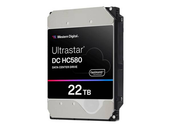 Western Digital Ultrastar DC HC580 interne harde schijf 22 TB 7200 RPM 512 MB 3,5" Serial ATA