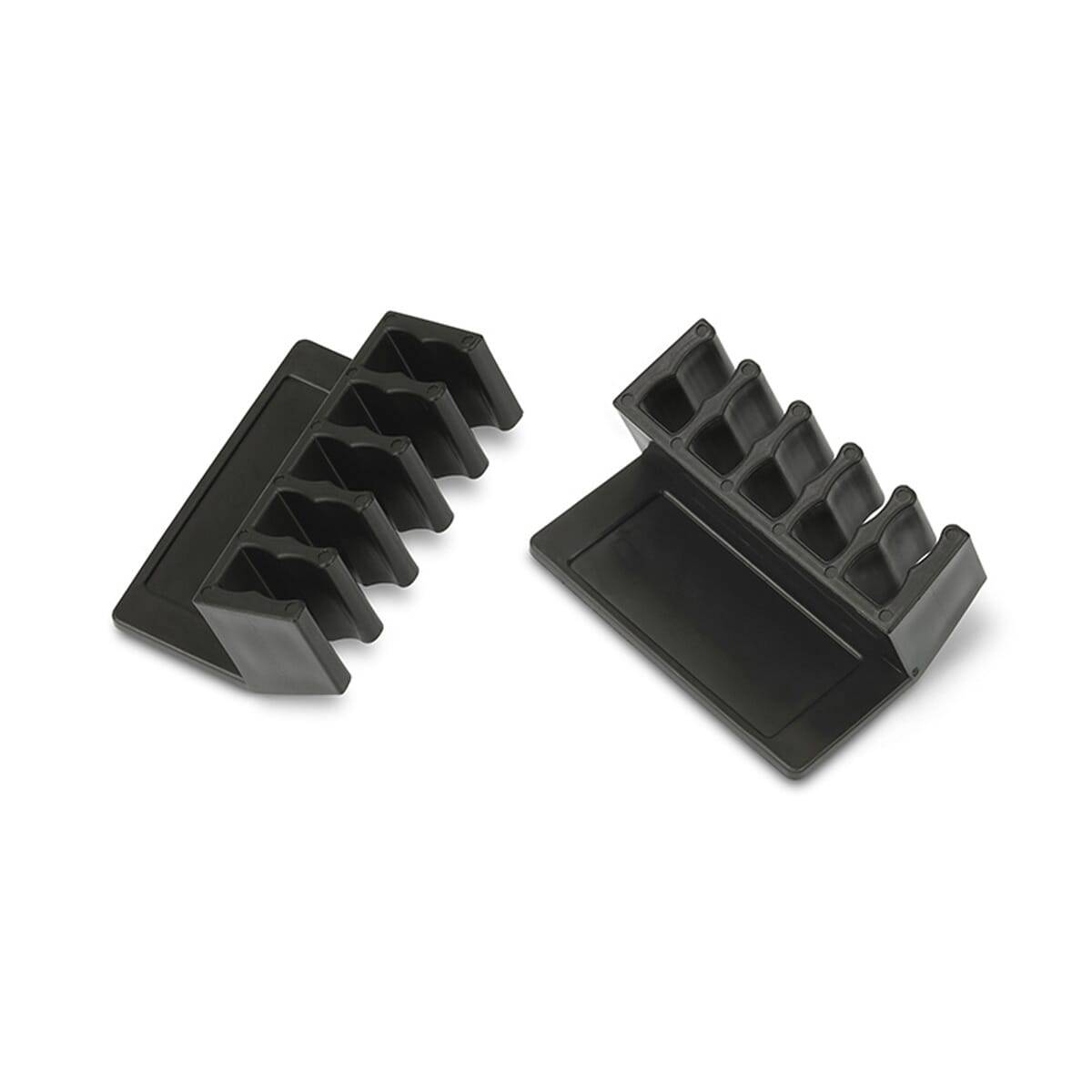 Kabelgeleiders Zelfklevend - 2-delig - 7mm - Zwart-0