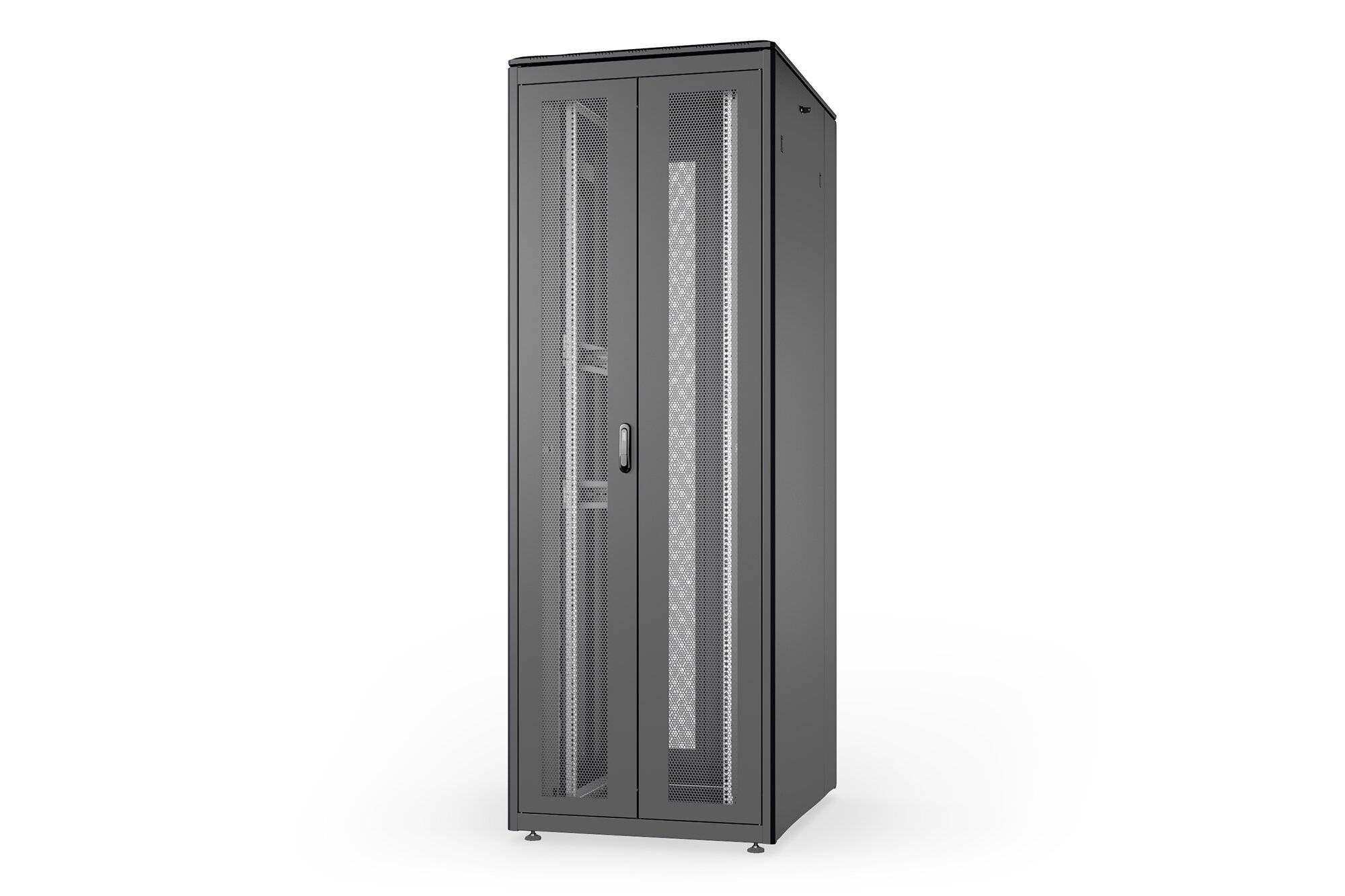 Digitus DN-31138-B 19inch-patchkast (b x h x d) 800 x 2244 x 1000 mm 47 HE Zwart, Zwart (RAL 9005)-2