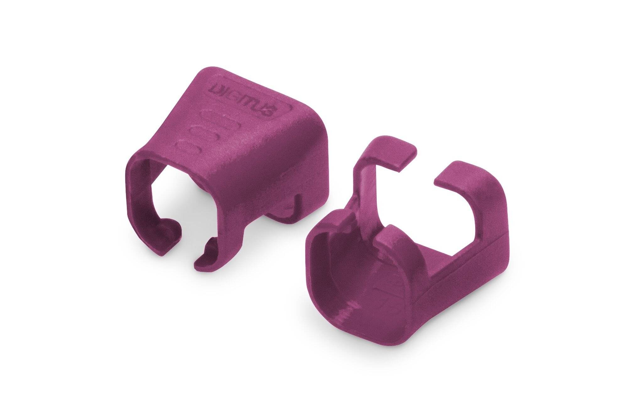 DIGITUS kleurclips voor patchkabels 100 stuks magenta-1