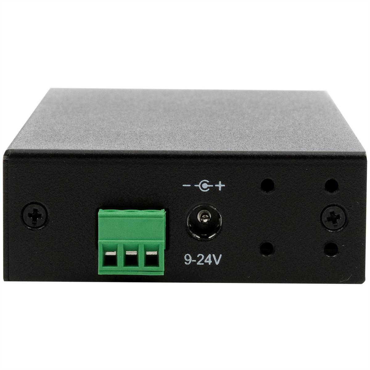 Exsys EXSYS - USB 3.2 Gen 2 Hub 10-Port 4xC und 6xA-Anschlüsse inkl.Netzteil USB-hub Zwart-2