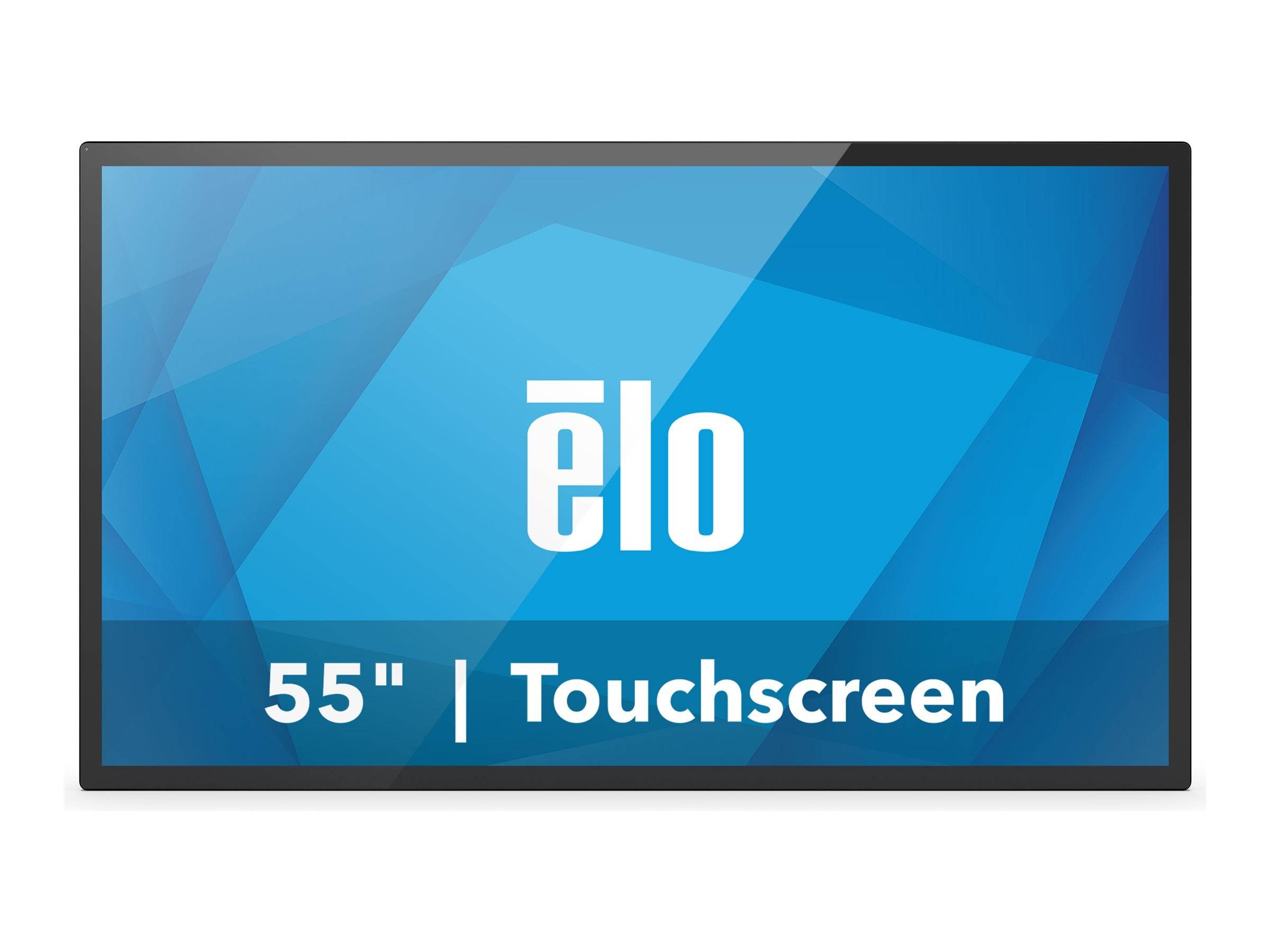 Elo 5554L , 138.6cm (54.6''), Projected Capacitive, 4K, USB-C, Ethernet, kabel, zwart-1