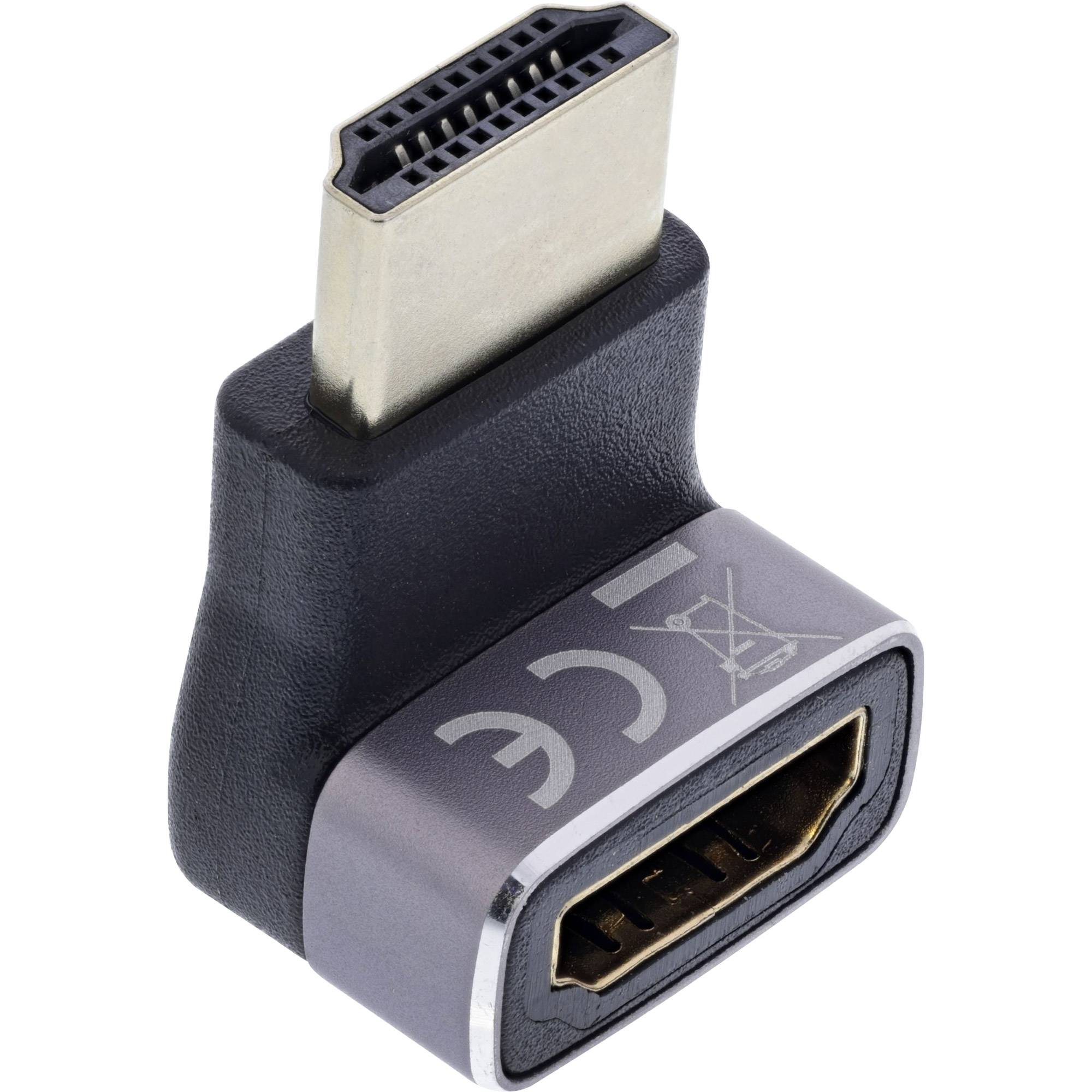 InLine HDMI adapter | haaks/boven | HDMI2.1 (8K 60Hz + HDR) | aluminium-2