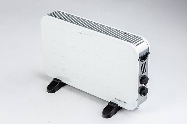 Ravanson CH-9000WT elektrische kachel voor binnen, wit, 2000 W