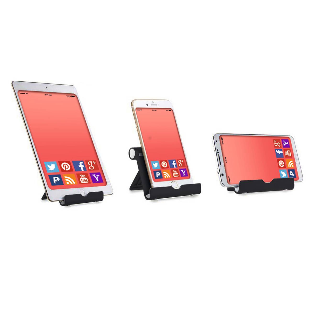 TERRATEC tabletstandaard iTab S zwart aluminium-0