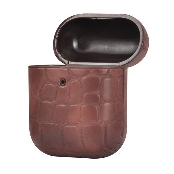 TERRATEC AirPods Case AirBox Steenpatroon Donkerbruin