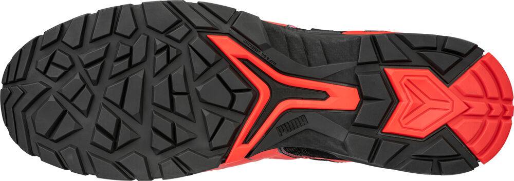 Puma madrid low s1pl black/red 46-4