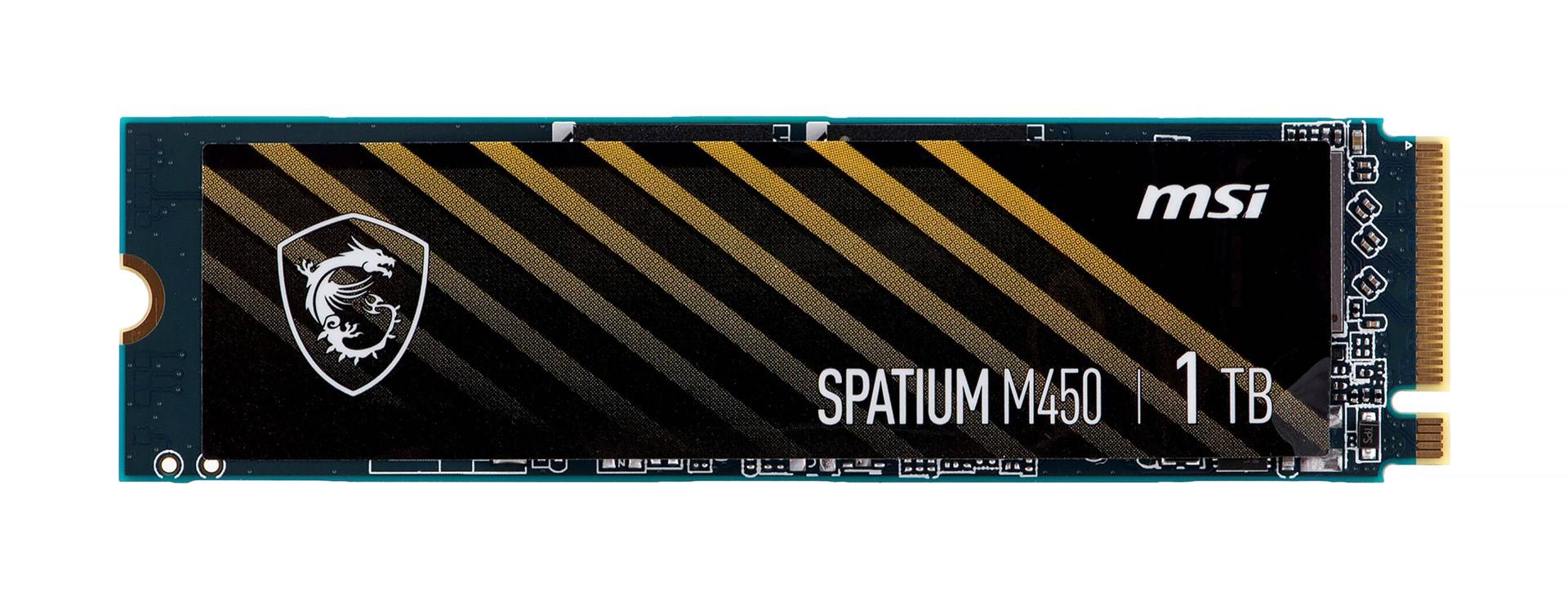 MSI SPATIUM M450 PCIe 4.0 NVMe M.2 1TB V1 SSD-0