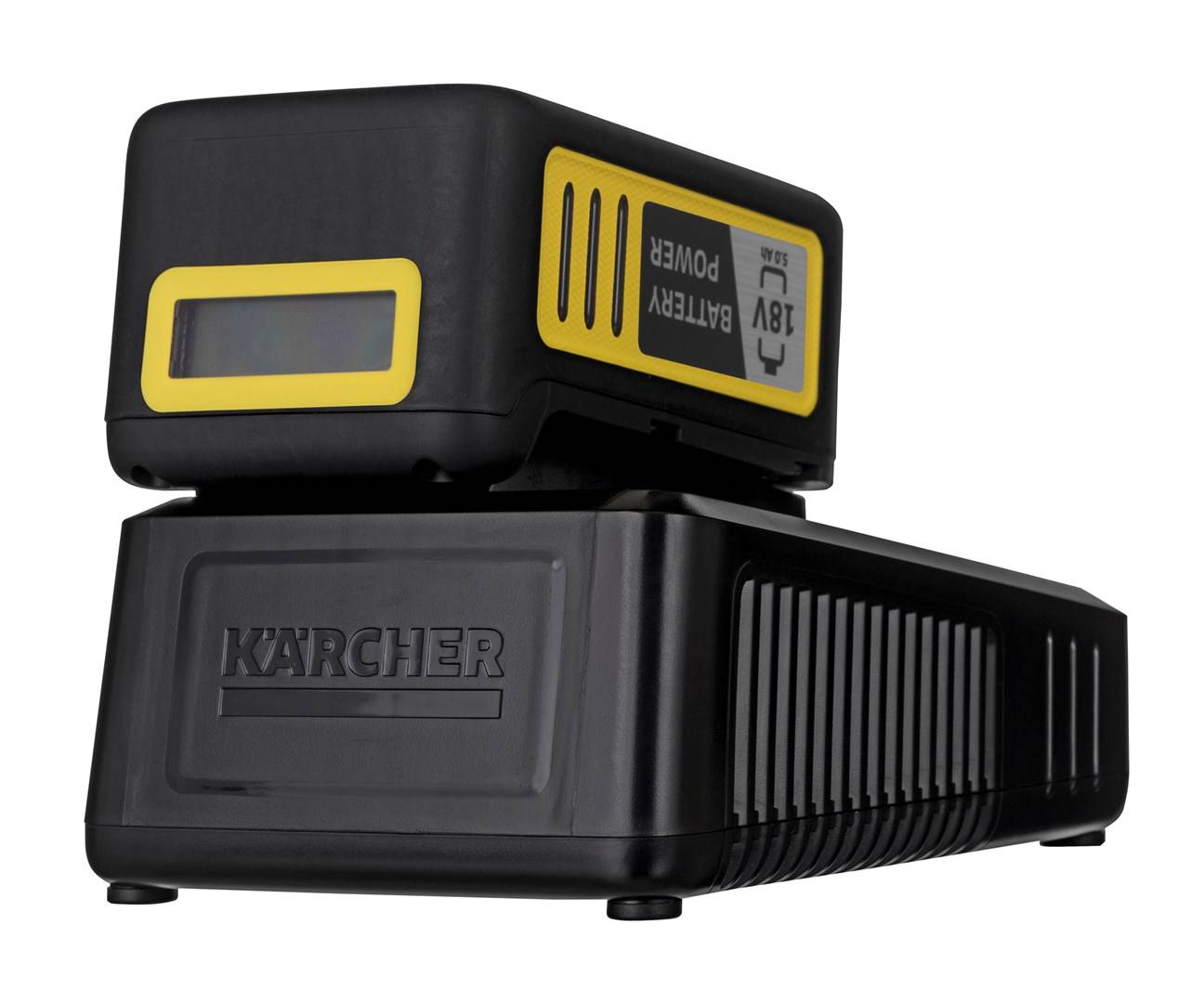 Kärcher Power 18/50 cilinderstofzuiger, accu en oplader set-0