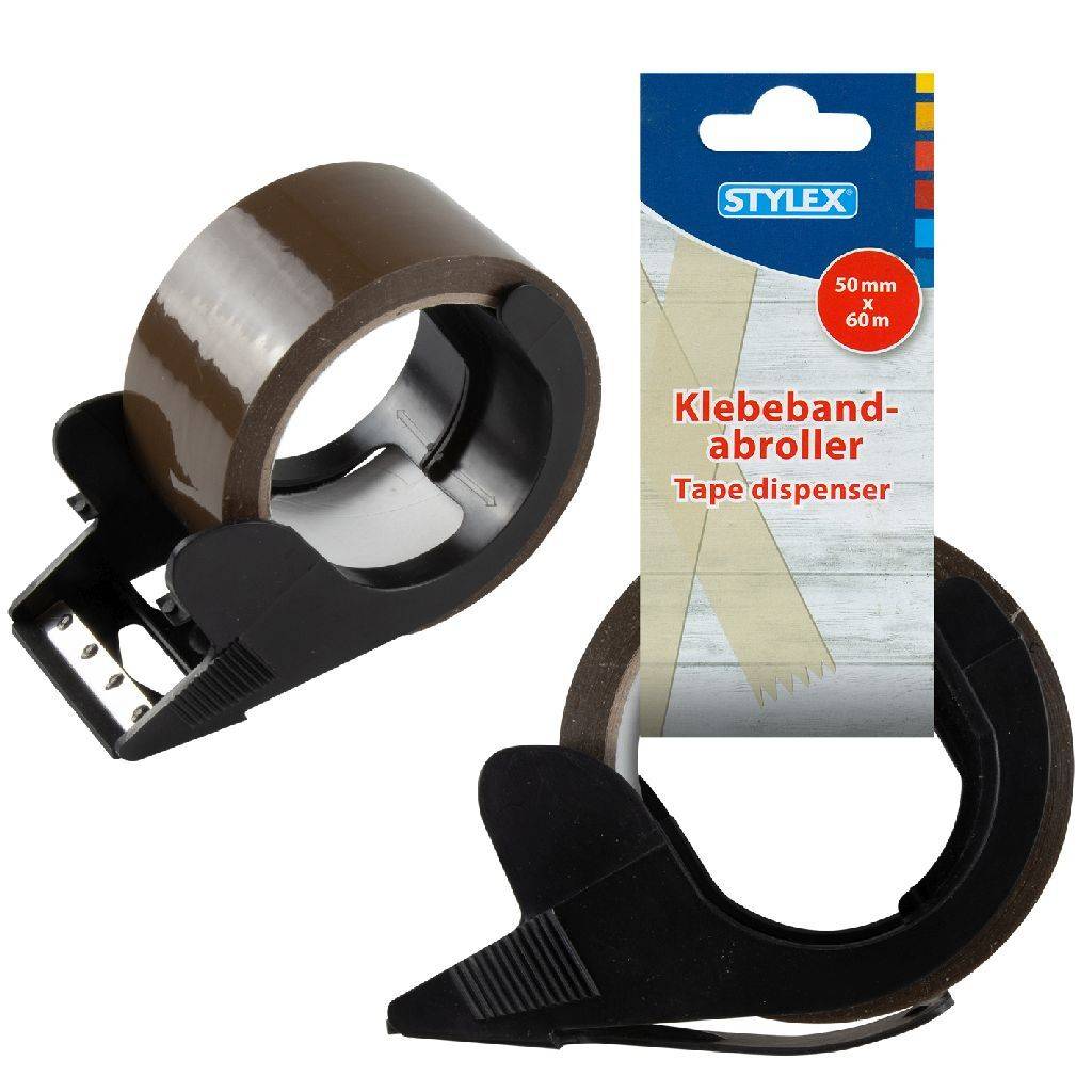 Stylex Plakband + Dispenser 5x600 cm-0