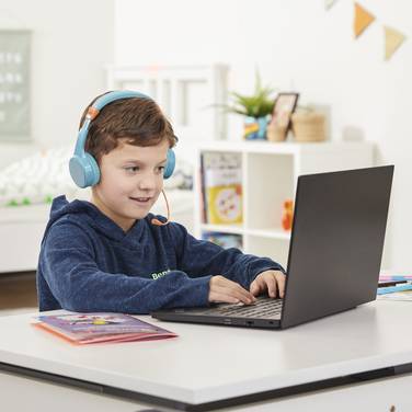 Hama Bluetooth® Kinderkoptelefoon On-Ear Volume Limiter, Blauw, Teens Guard II