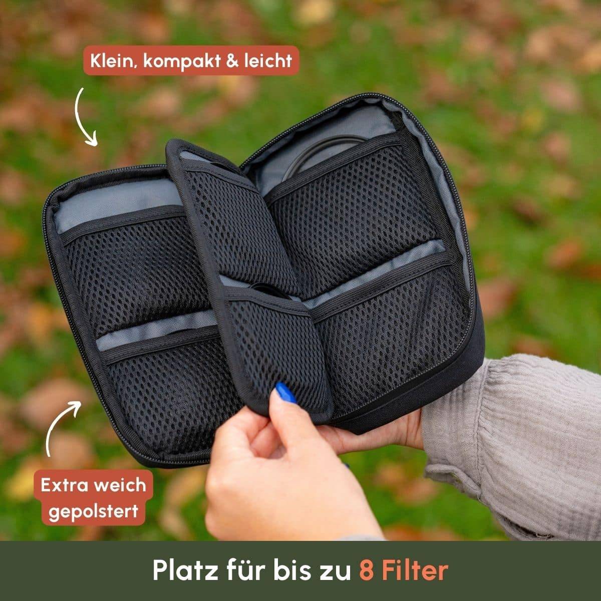 C-Rope CRP-FT-M-BLK camerafilterhouders Zwart Compacte opbergdoos voor camerafilters-2