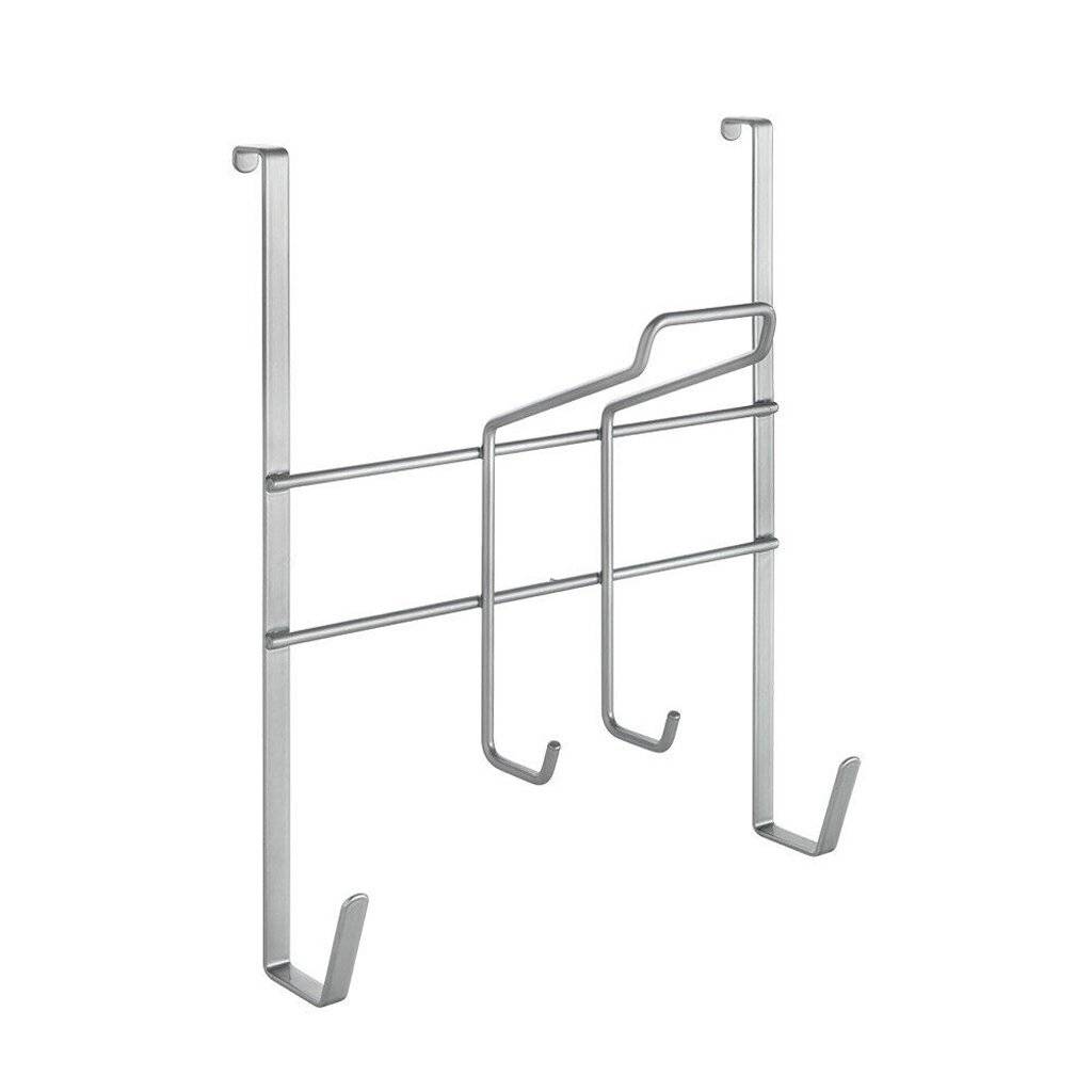 Metaltex Over The Door Space Saver Strijksethouder 28x12x28 cm Zilver-0