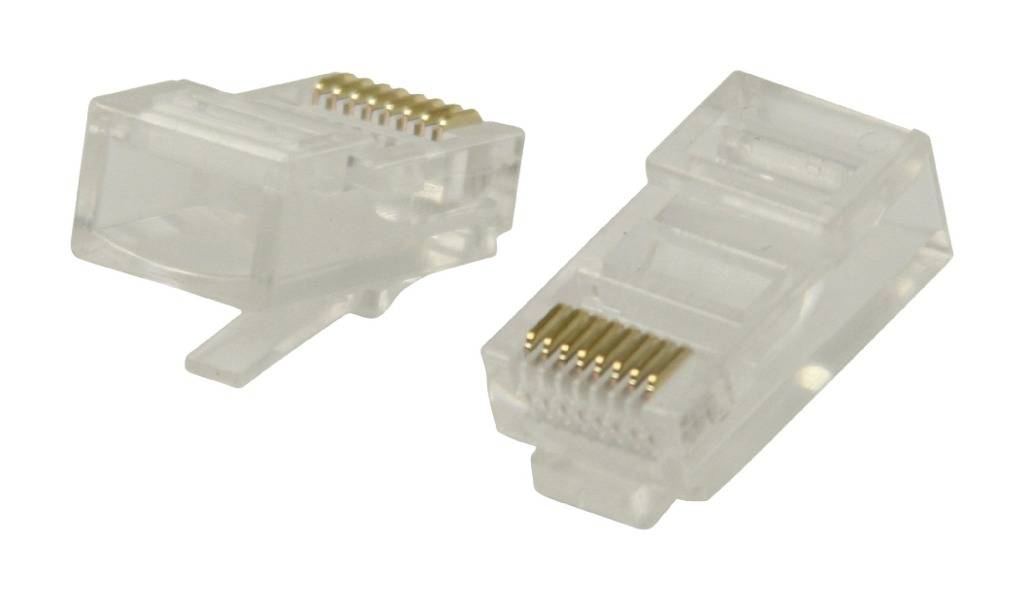 Valueline Vlcp89300t Rj45 Connectoren voor Solid Utp Cat 5 Kabels-1