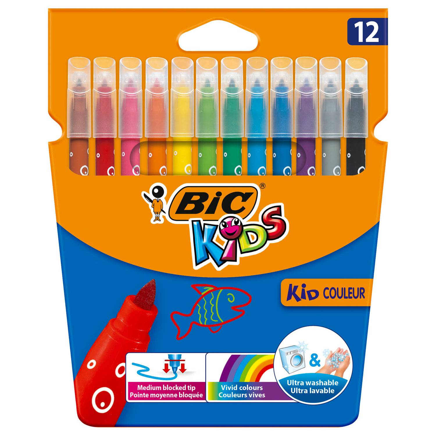 Bic kids kid couleur, 12st. 32702200027273270220002727-0
