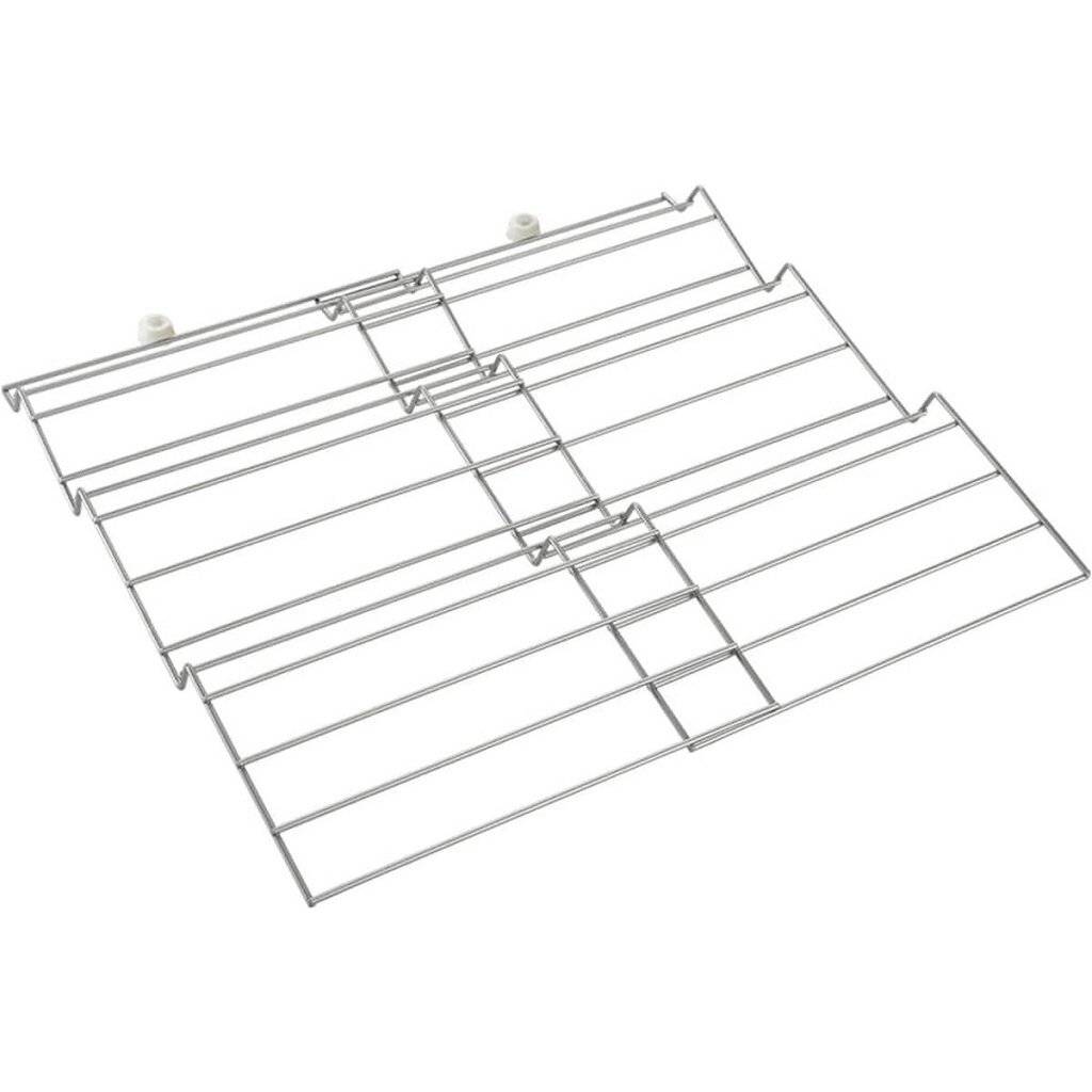 Metaltex Smart Kitchen Verschuifbaar Kruidenrek 26/51x47x3 cm Zilver-0