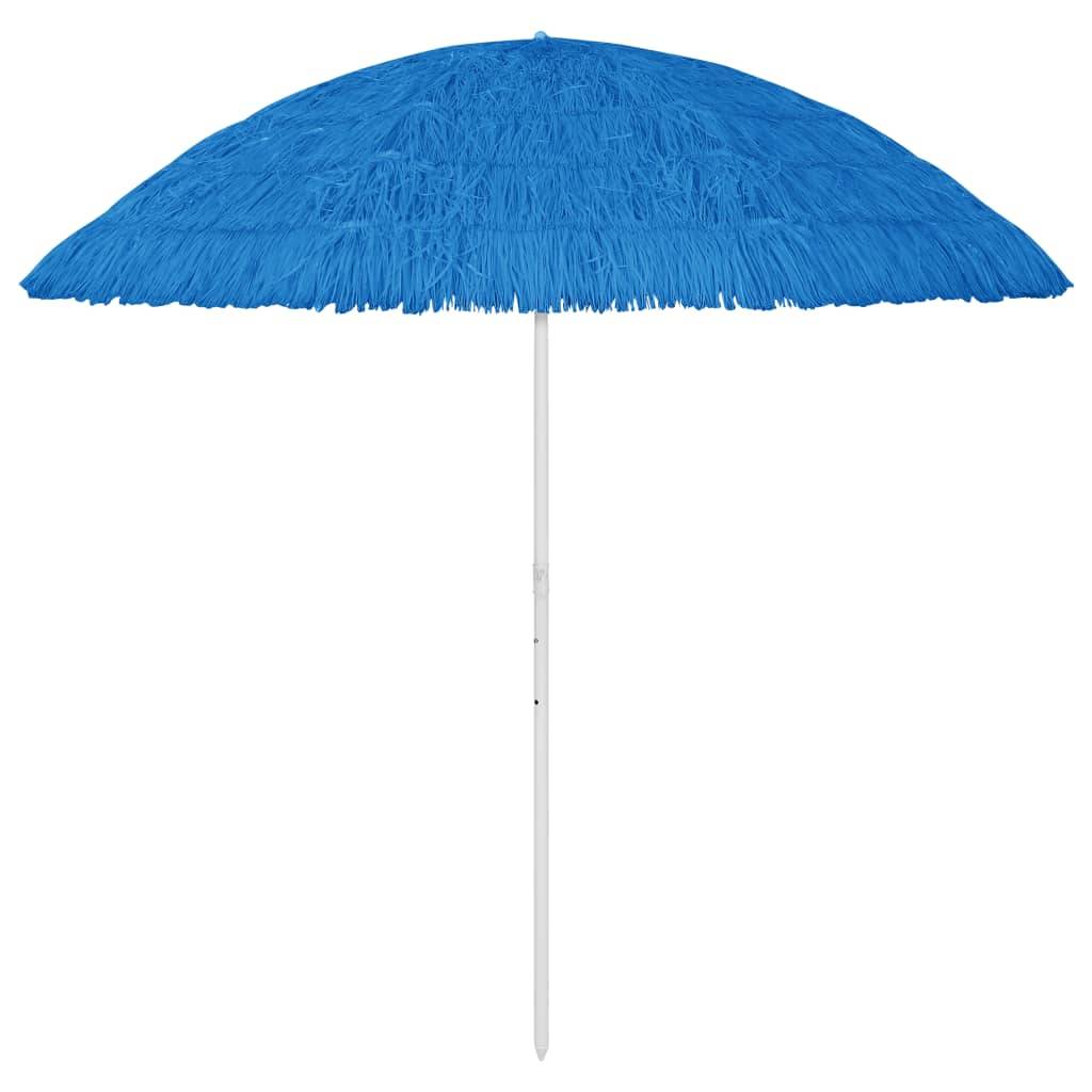 VidaXL Strandparasol Hawaï 300 cm blauw-0