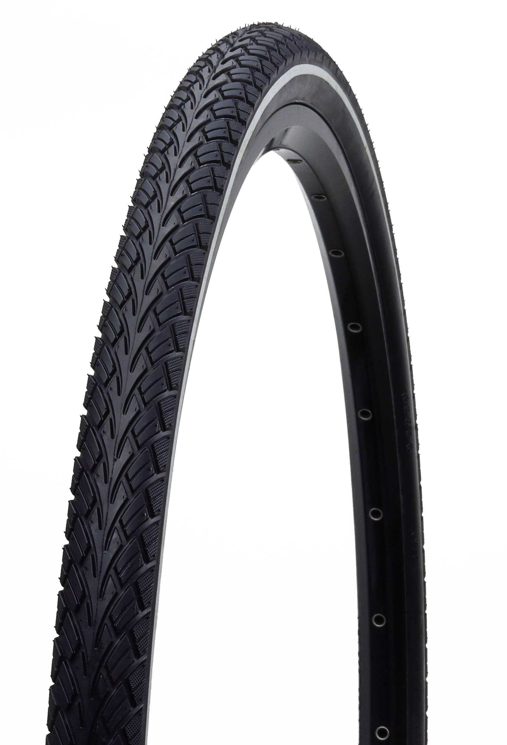 Buitenband Edge Street 20 x 1.75" / 47-406mm - zwart met reflectie-0