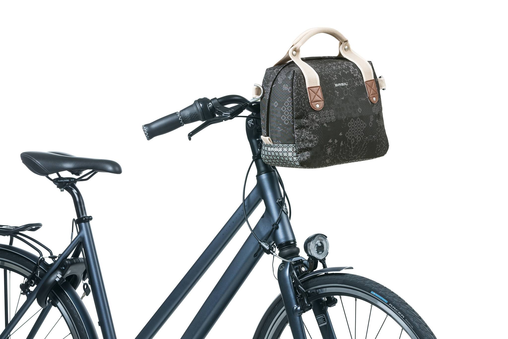 Stuurtas Basil Bohème City Bag 8 liter 32 x 12 x 23 cm - zwart-0