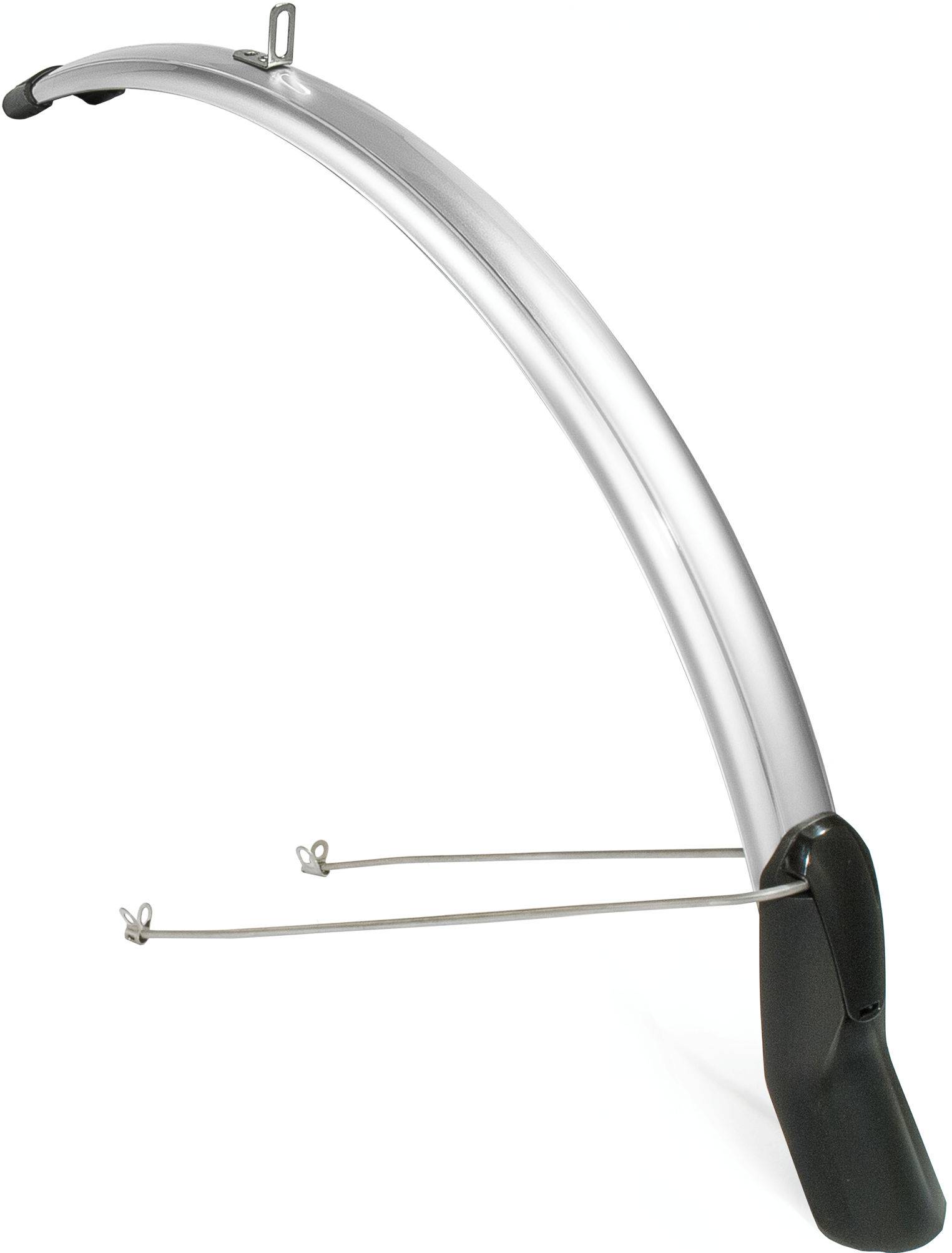 Spatbordset Eurofender Scatto 28" x 51 mm - zilver-0