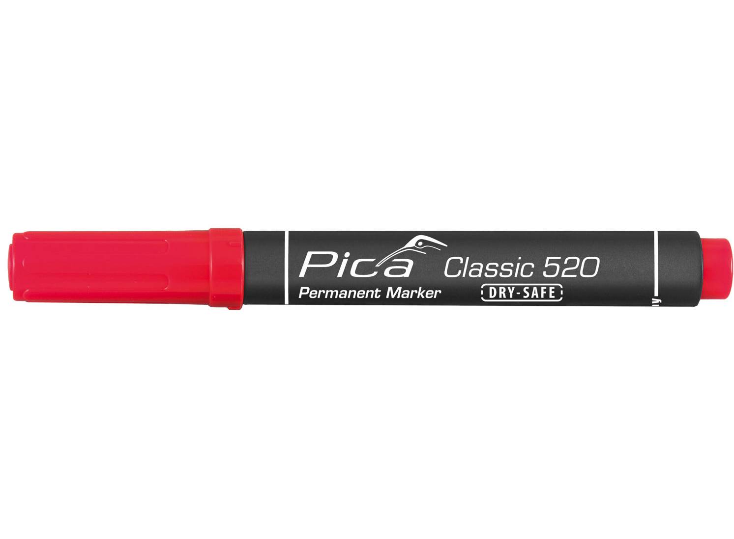 Pica permanente markers 1-4 mm, assortiment, met sneldrogende witte inkt.-3