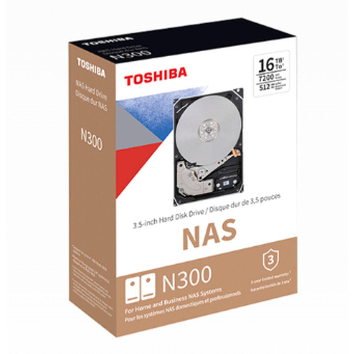 Toshiba 8,9 cm (3,5") 10 TB SATA3 NAS N300 7200 RPM interne bulk-2