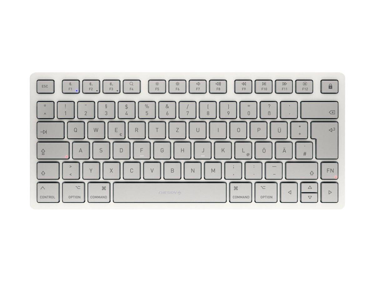 CHERRY KW 7100 Mini Toetsenbord - voor MAC - Draadloos - Bluetooth 5.1 - QWERTZ - JK-7110DE-25-0
