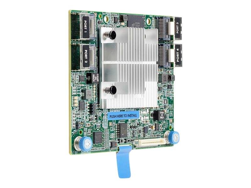 Hewlett Packard Enterprise HPE Smart Array P816i-a SR Gen10 (16 interne rijen/4GB cache/SmartCache) 12G SAS modulaire co-0