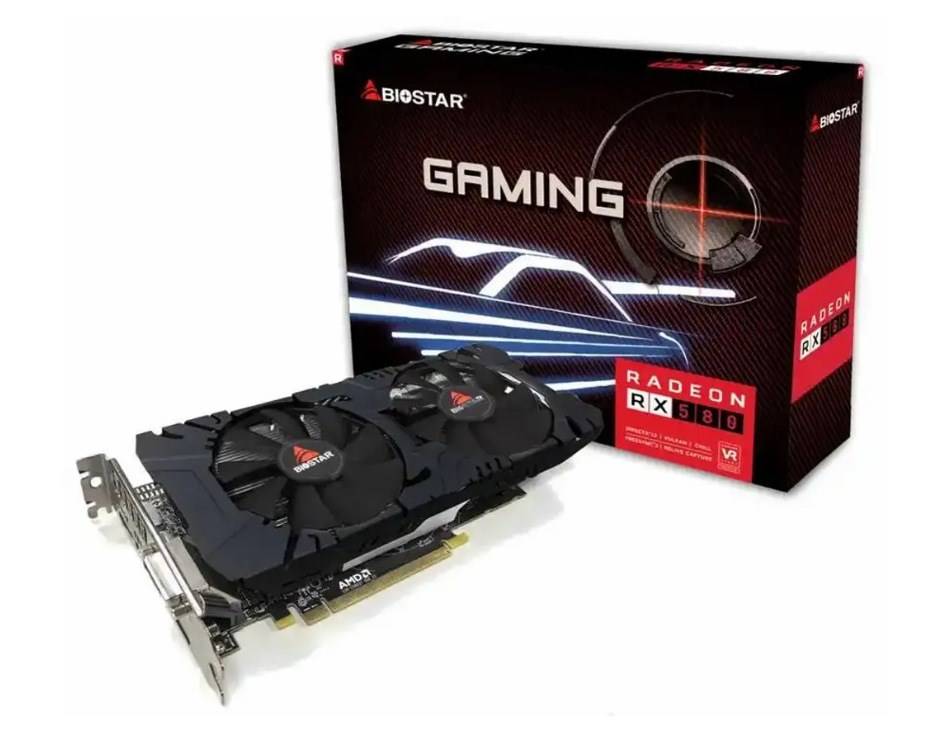 BIOSTAR Radeon RX 580 8GB GDDR5 grafische kaart (VA5815RQ82)-0