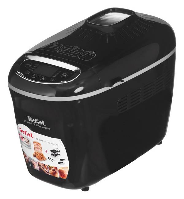 Tefal PF611838 broodbakmachine 1600 W Zwart