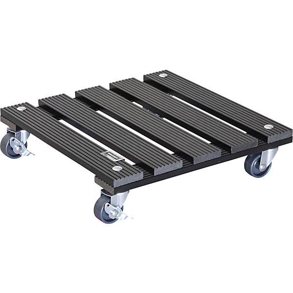 WAGNER Multi Roller WPC Antraciet - 80 kg Capaciteit - Vierkant