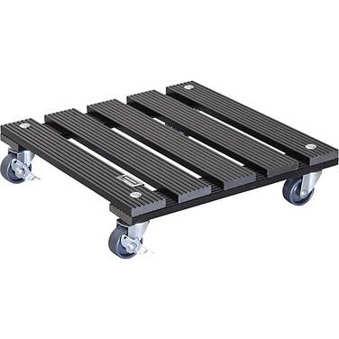 WAGNER Multi Roller WPC Antraciet - 80 kg Capaciteit - Vierkant