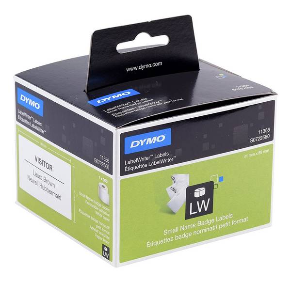 Dymo Naamgevingslabels 41 x 89 mm wit 300 St. 11356