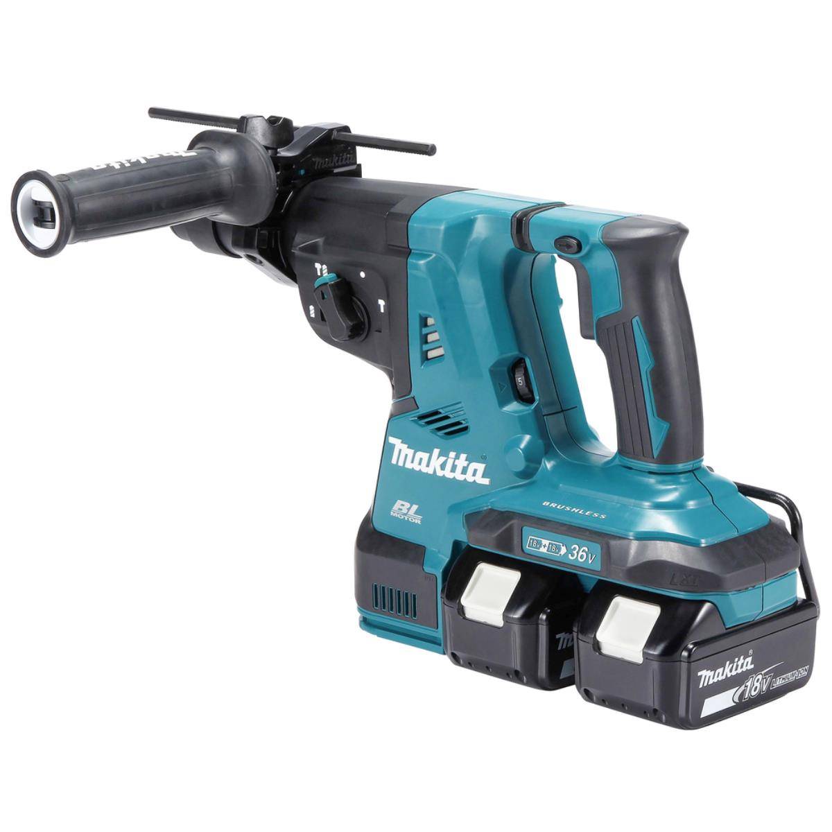 MAKITA Accu Klopboor 2x18V 2,9J Impact Energie Model DHR283T2JU-2