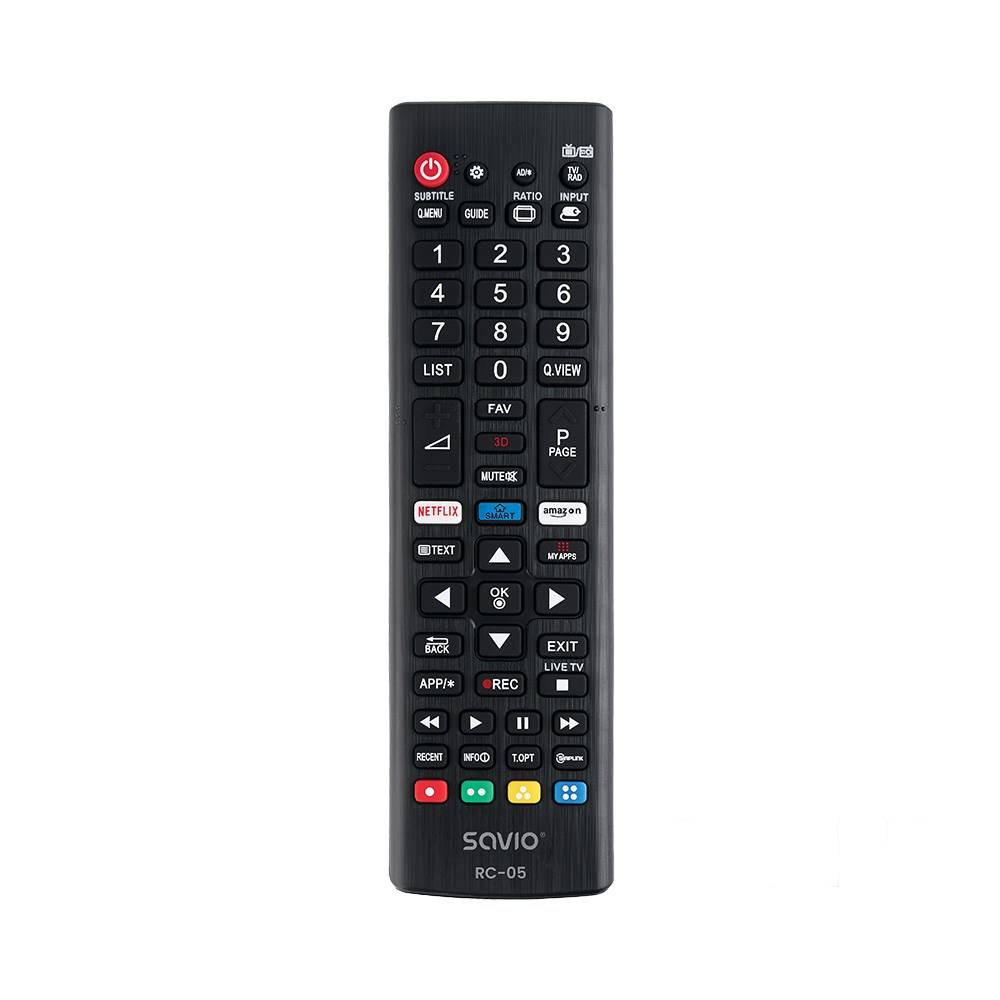 SAVIO universele afstandsbediening/vervanging voor LG tv RC-05 IR draadloos-0