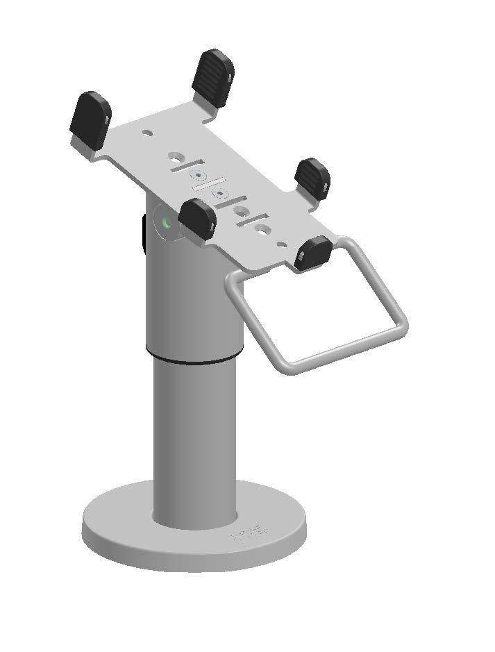 Ergonomic Solutions Ergonomische oplossingen Ingenico Lane 5000 DuraTilt® SP1, 120 mm (met handgreep)-0