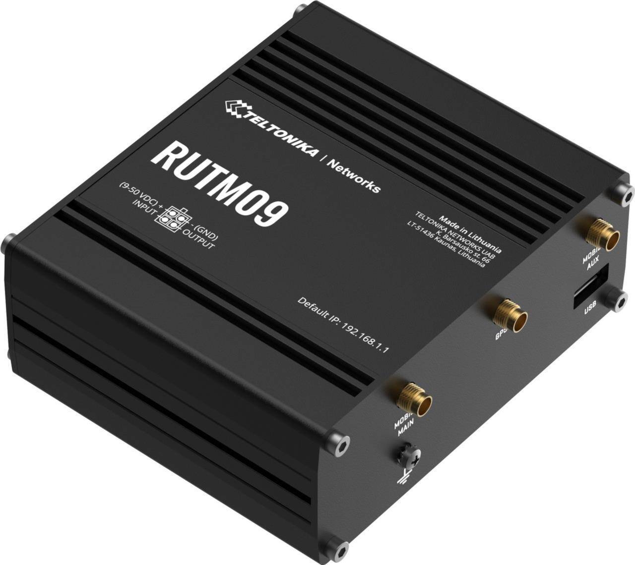 TELTONIKA RUTM09 Automatiseringsmodule: router; DDR3; 256MBFLASH,256MBSRAM; RUTM - 1 stuk-0